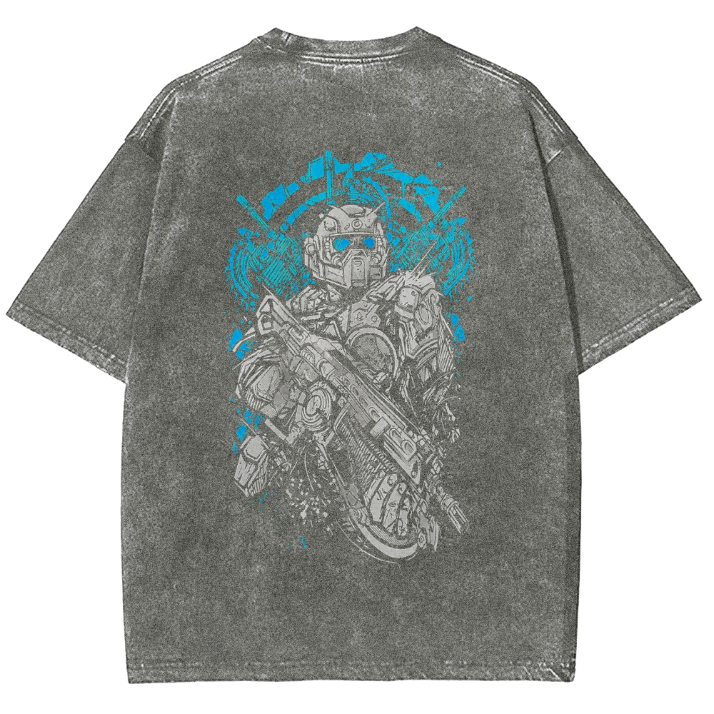Gears of War Washed T-shirt 2607003133