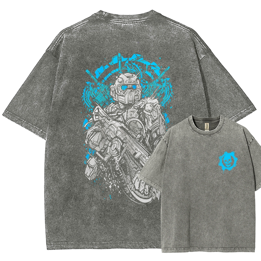 Gears of War Washed T-shirt 2607003133