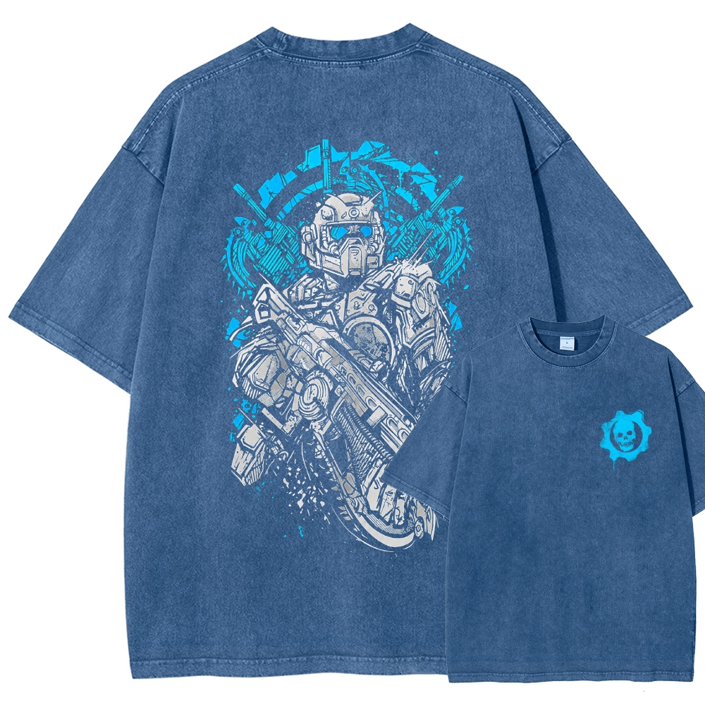 Gears of War Washed T-shirt 2607003133