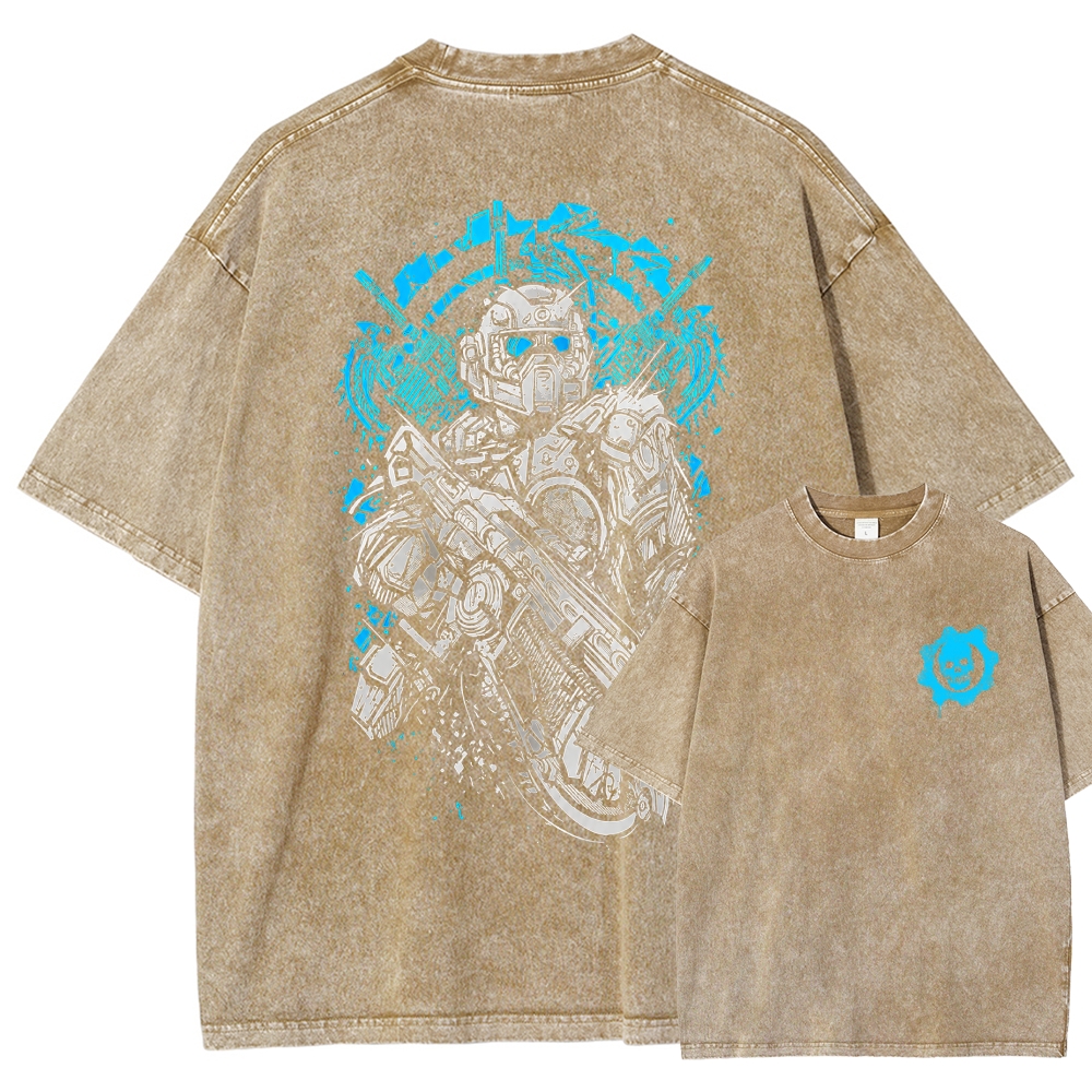 Gears of War Washed T-shirt 2607003133