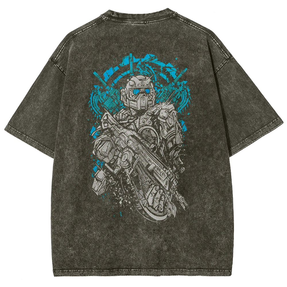 Gears of War Washed T-shirt 2607003133