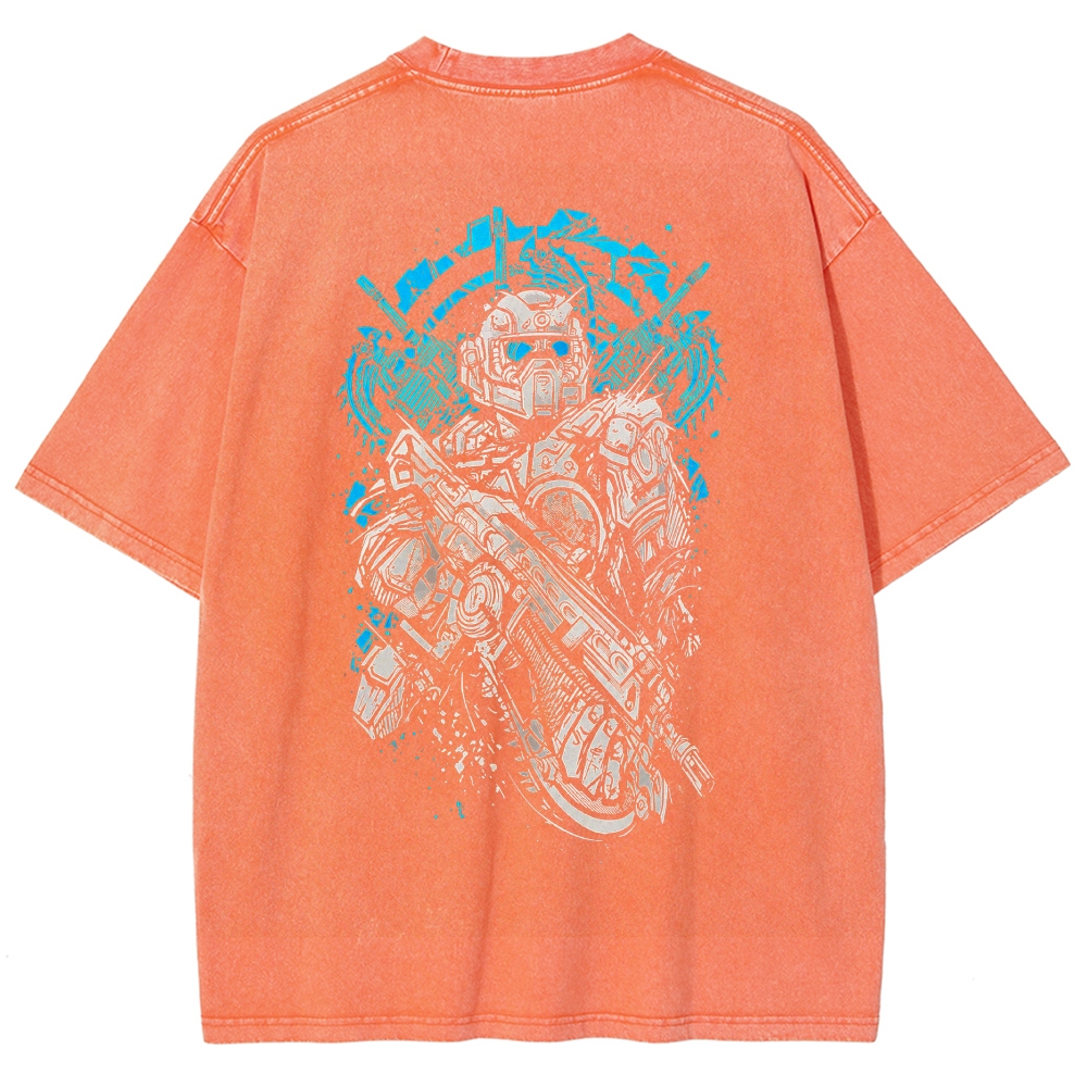 Gears of War Washed T-shirt 2607003133