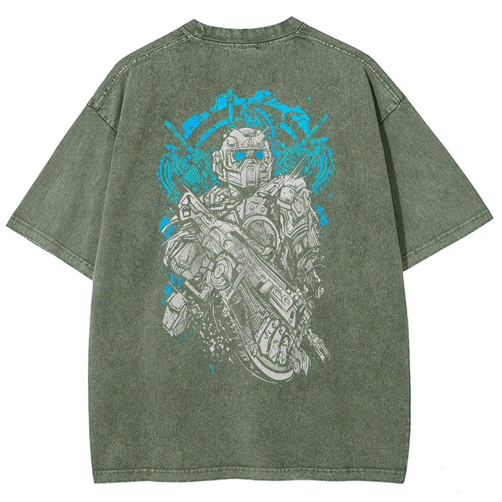Gears of War Washed T-shirt 2607003133