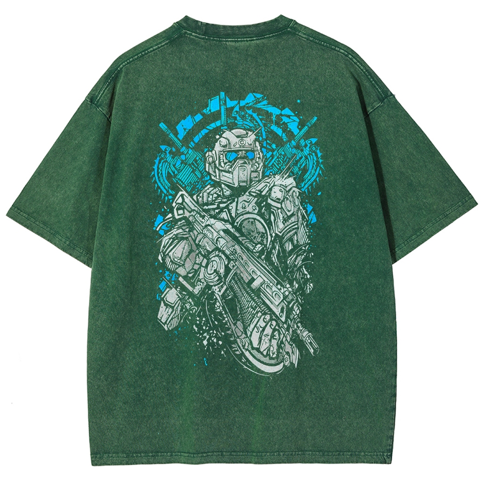 Gears of War Washed T-shirt 2607003133