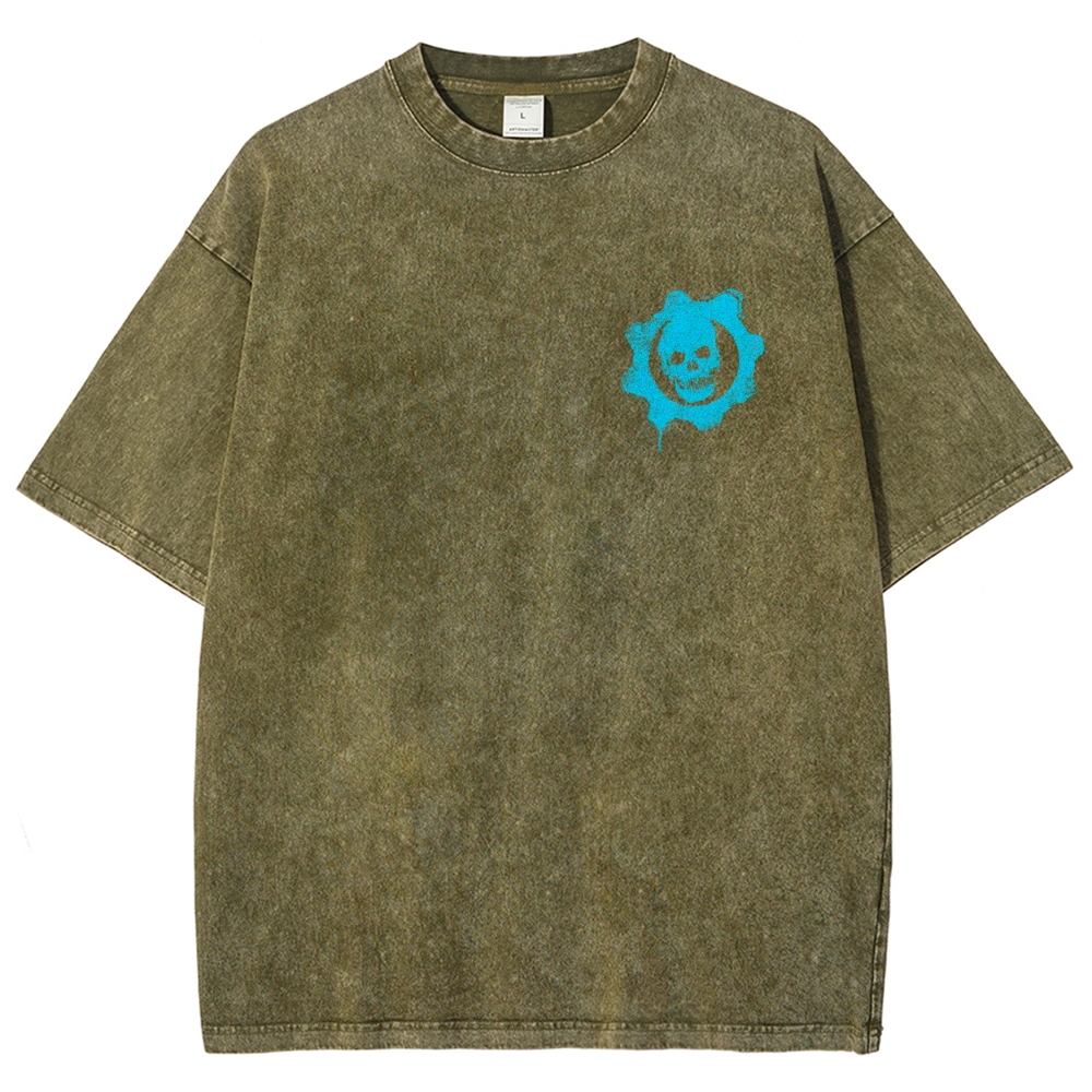 Gears of War Washed T-shirt 2607003133