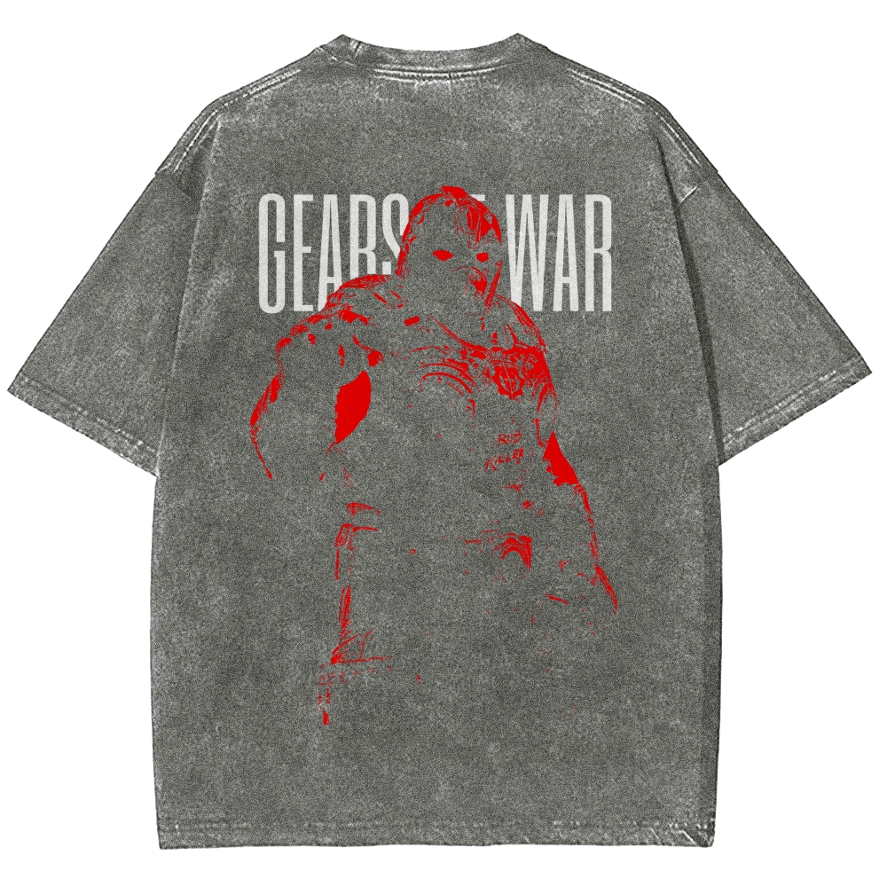Gears of War Washed T-shirt 2607003151