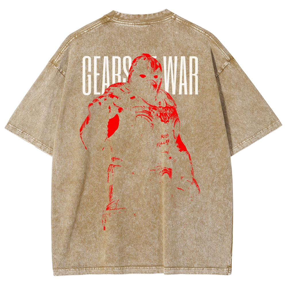 Gears of War Washed T-shirt 2607003151