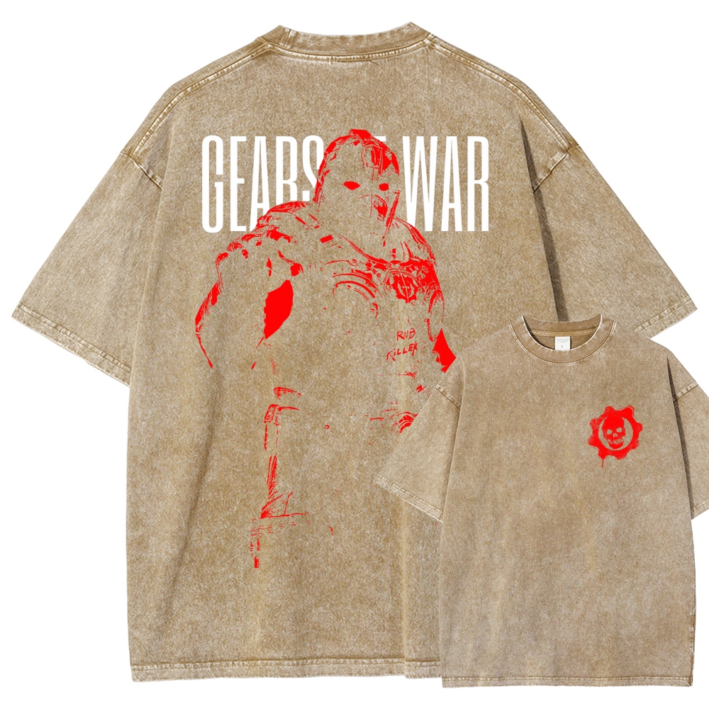 Gears of War Washed T-shirt 2607003151
