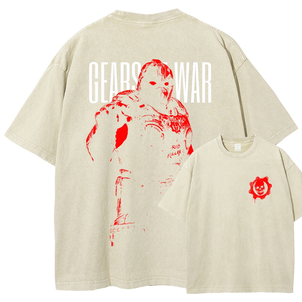 Gears of War Washed T-shirt 2607003151