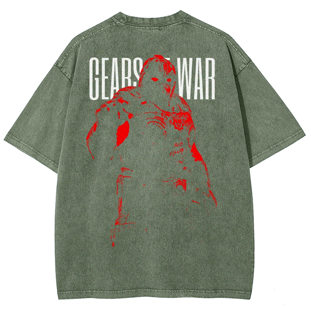 Gears of War Washed T-shirt 2607003151