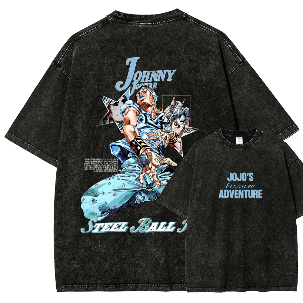 Jojo's Bizarre Adventure Washed T-shirt 2607006948