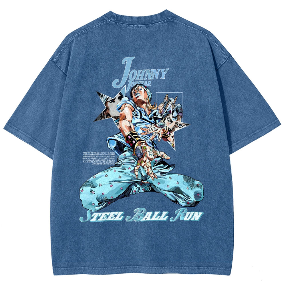 Jojo's Bizarre Adventure Washed T-shirt 2607006948