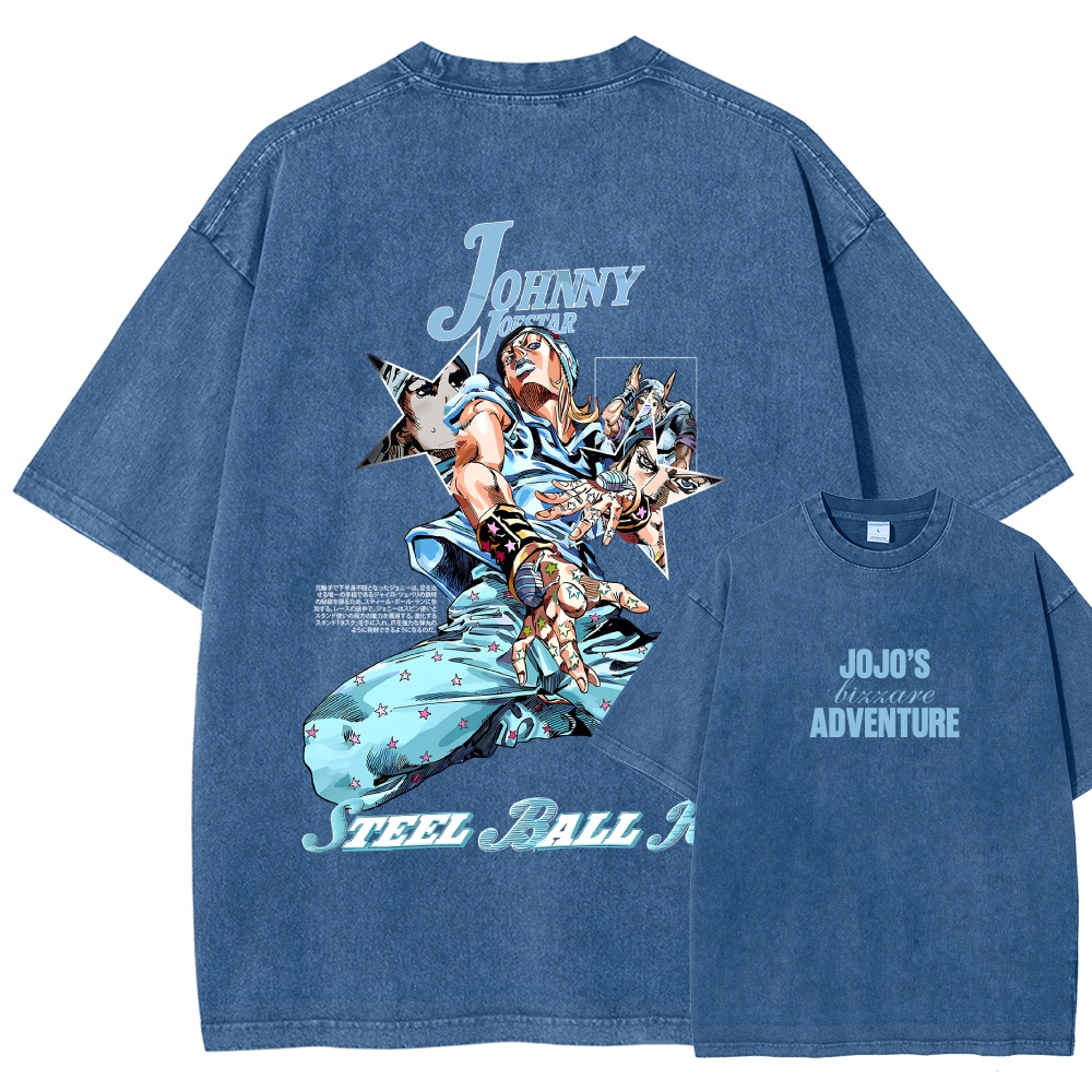 Jojo's Bizarre Adventure Washed T-shirt 2607006948