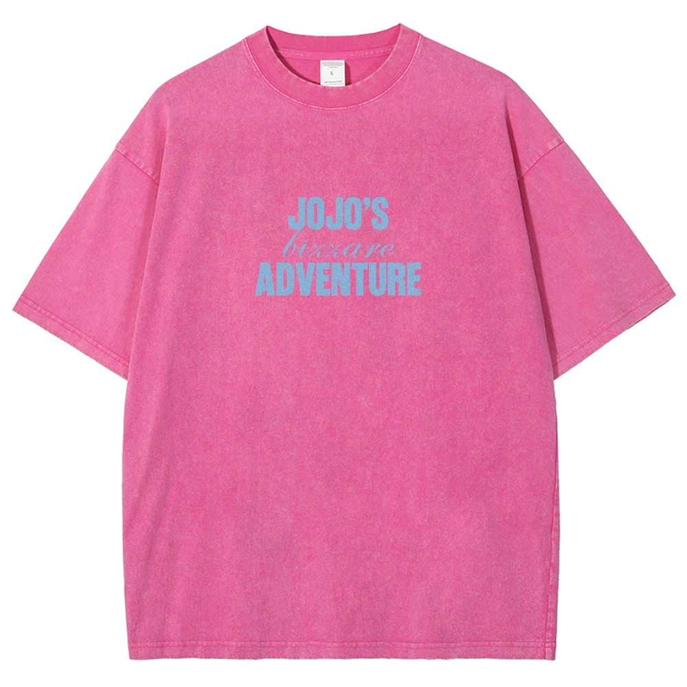 Jojo's Bizarre Adventure Washed T-shirt 2607006948