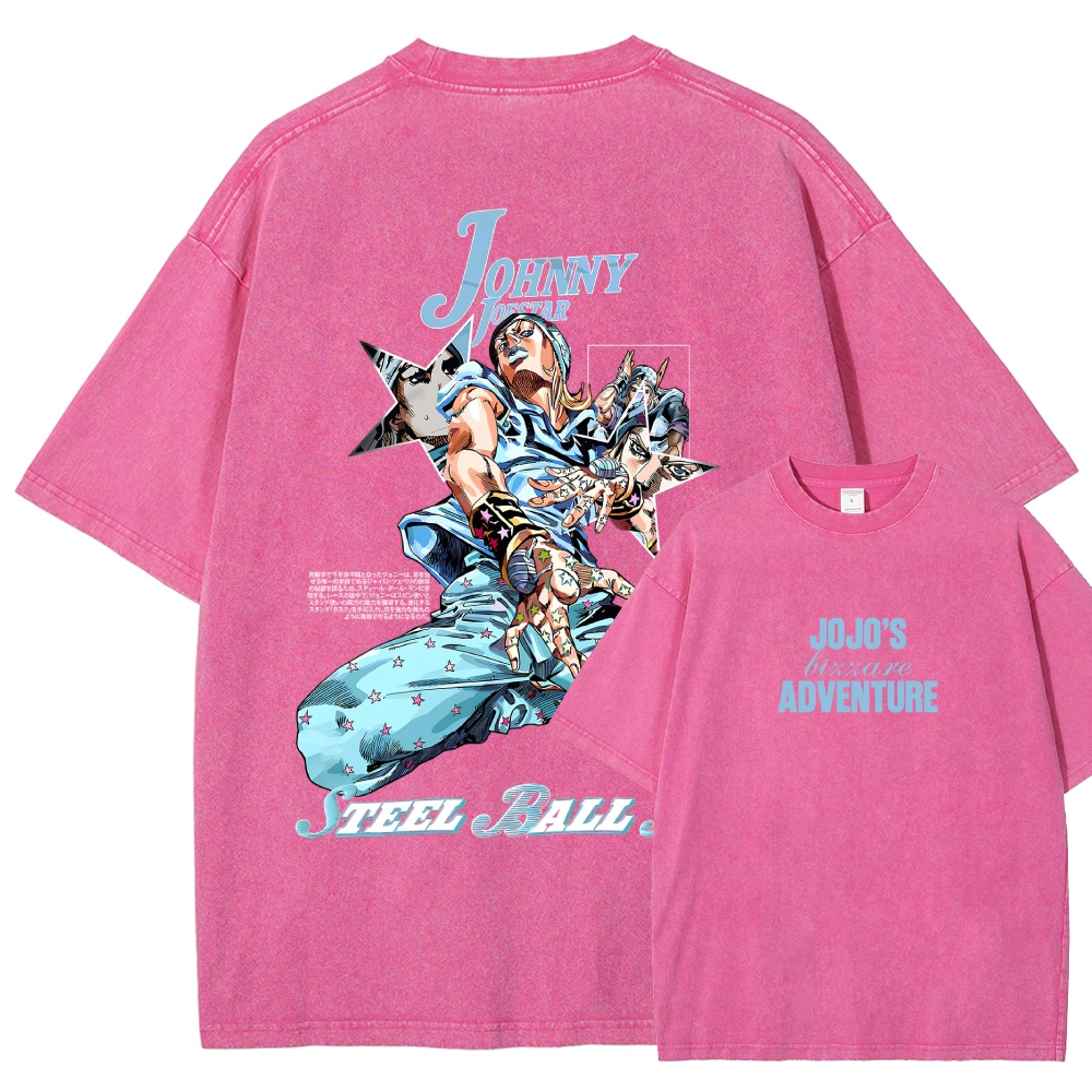 Jojo's Bizarre Adventure Washed T-shirt 2607006948