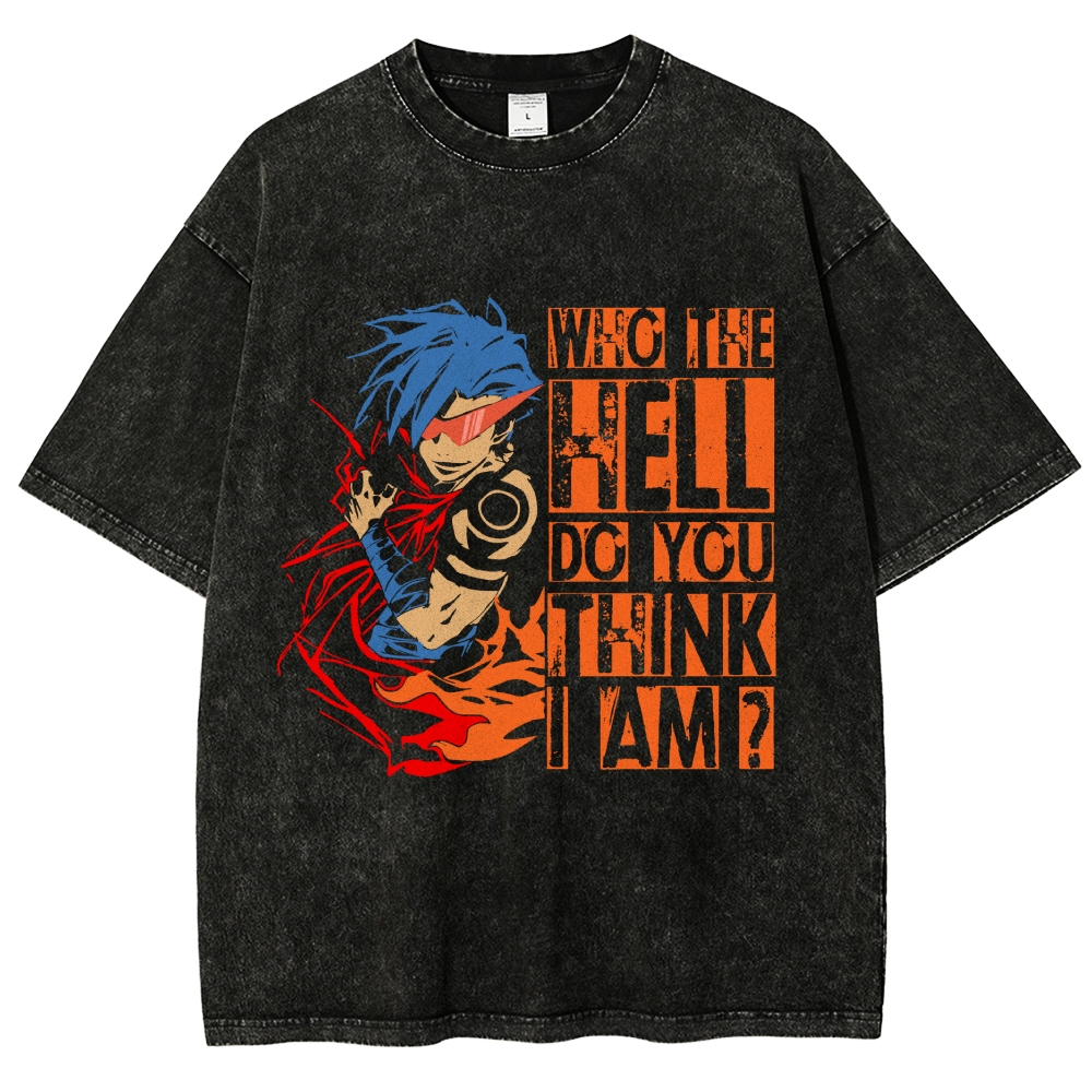 Tengen Toppa Washed T-shirt 2607007188