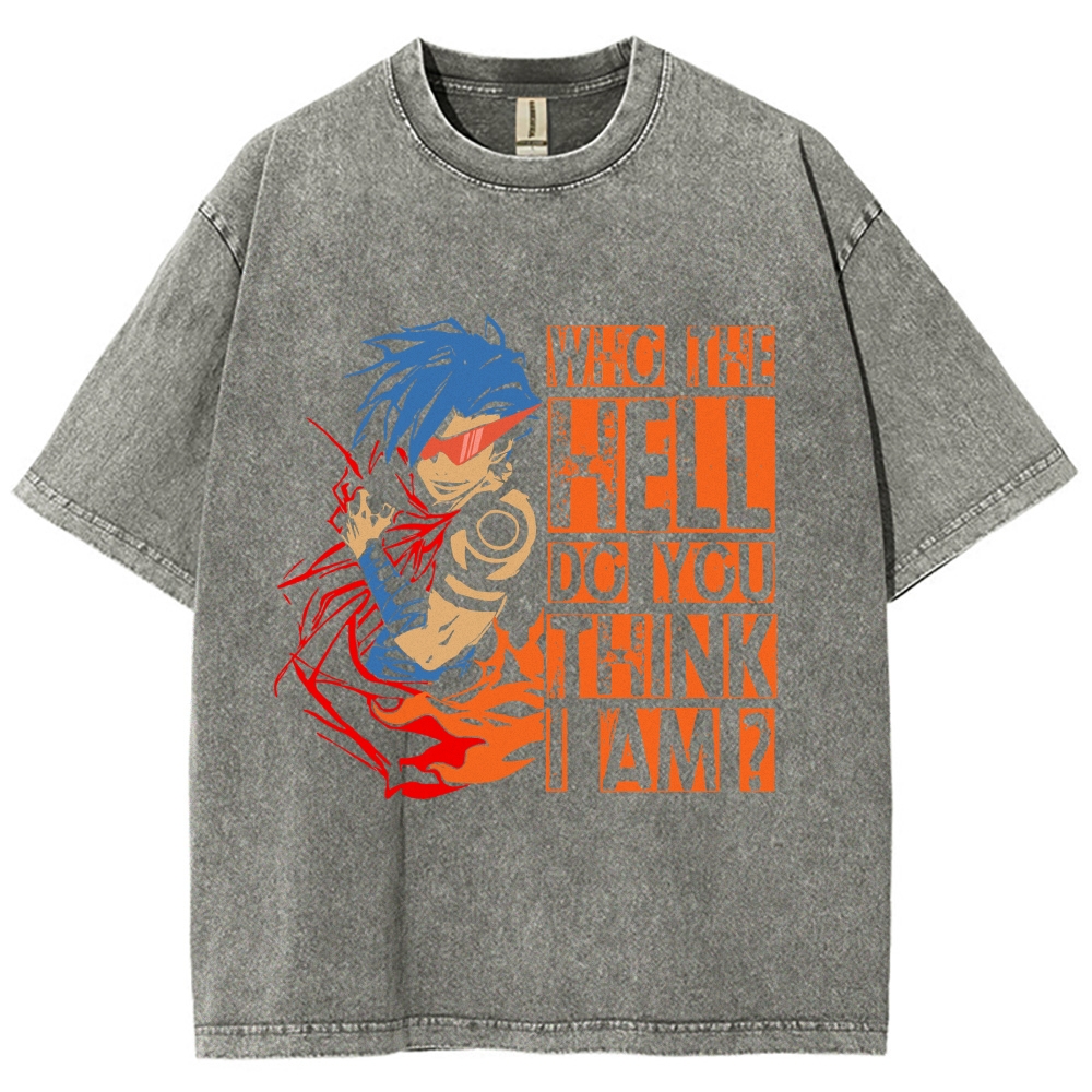 Tengen Toppa Washed T-shirt 2607007188