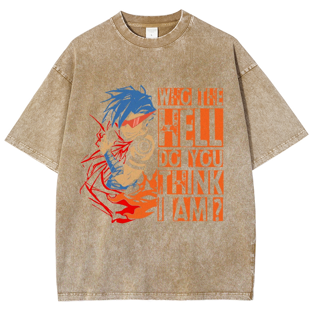 Tengen Toppa Washed T-shirt 2607007188
