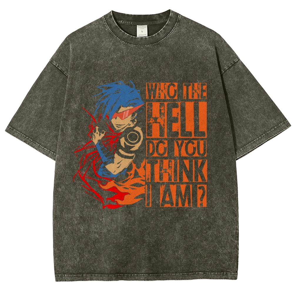 Tengen Toppa Washed T-shirt 2607007188