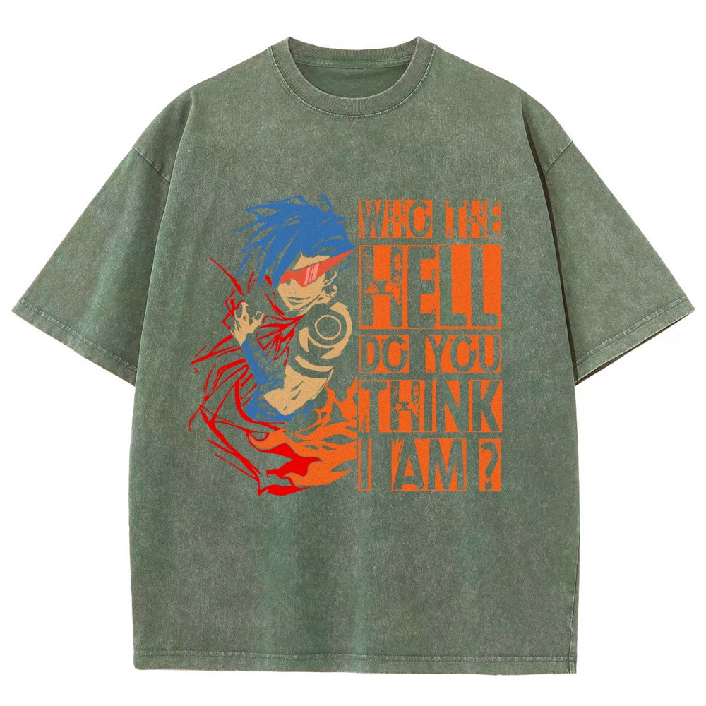 Tengen Toppa Washed T-shirt 2607007188