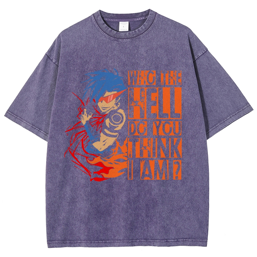 Tengen Toppa Washed T-shirt 2607007188
