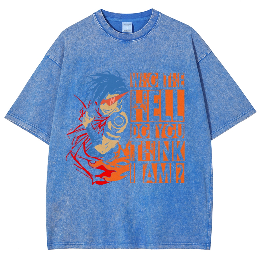 Tengen Toppa Washed T-shirt 2607007188