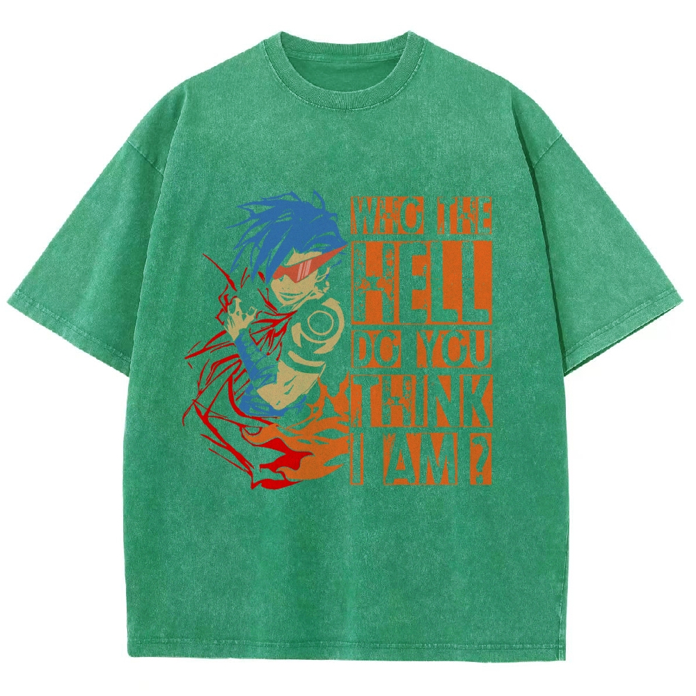 Tengen Toppa Washed T-shirt 2607007188