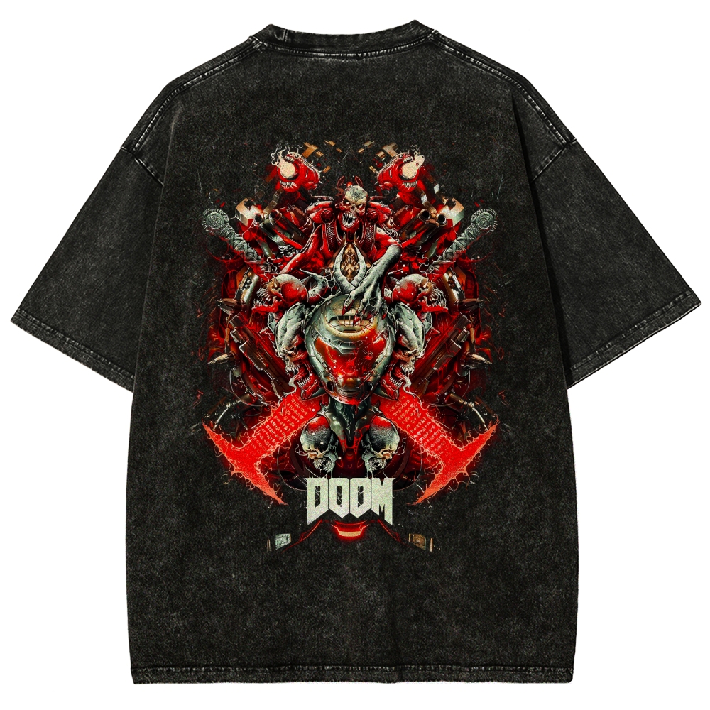 DOOM Washed T-shirt 2607008193