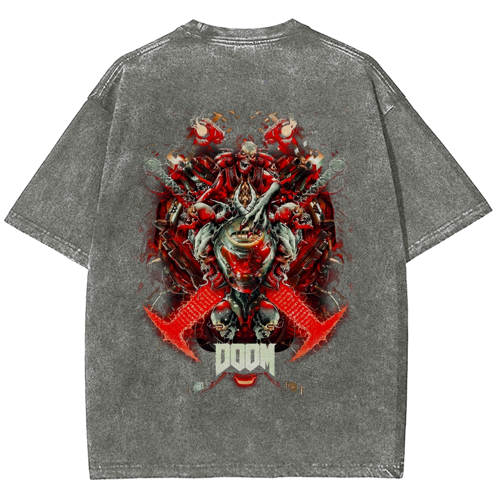 DOOM Washed T-shirt 2607008193