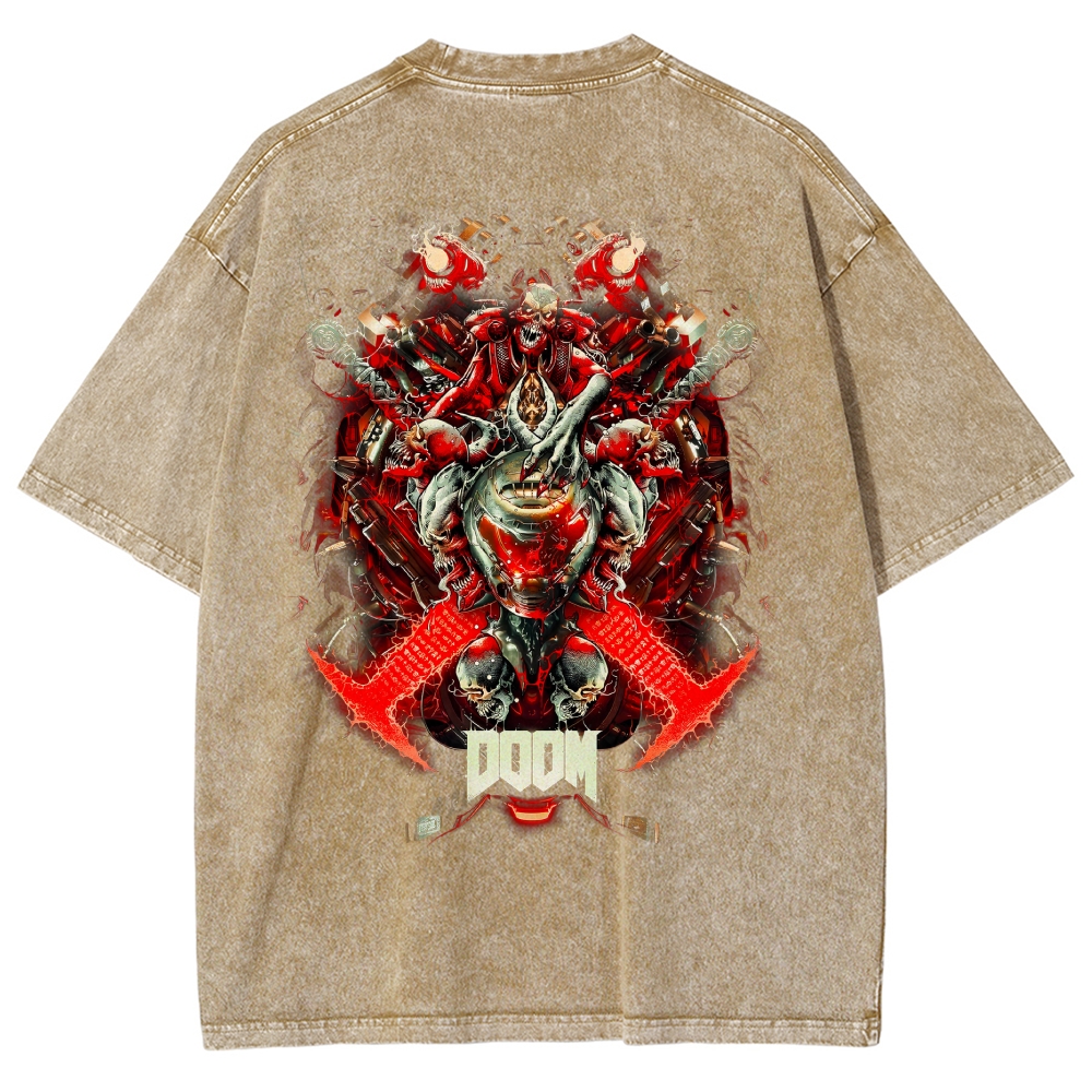 DOOM Washed T-shirt 2607008193