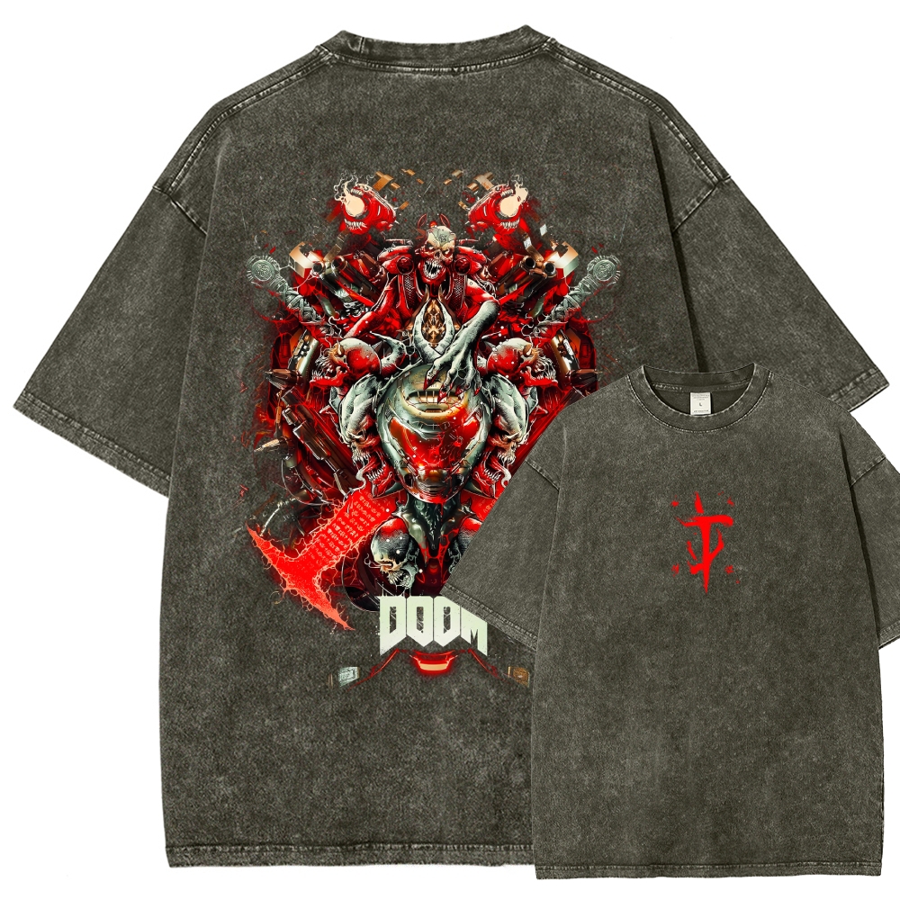 DOOM Washed T-shirt 2607008193