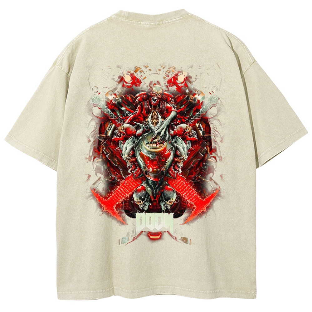DOOM Washed T-shirt 2607008193