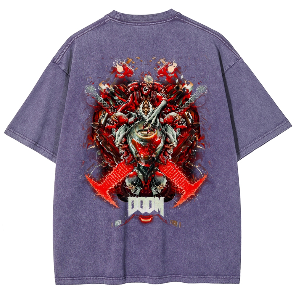 DOOM Washed T-shirt 2607008193