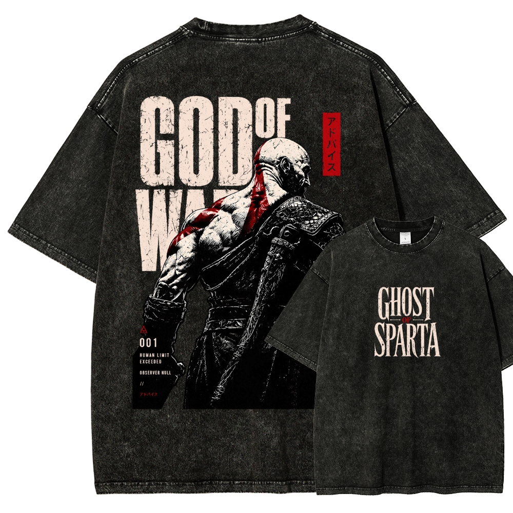 God of War Washed T-shirt 2607009784