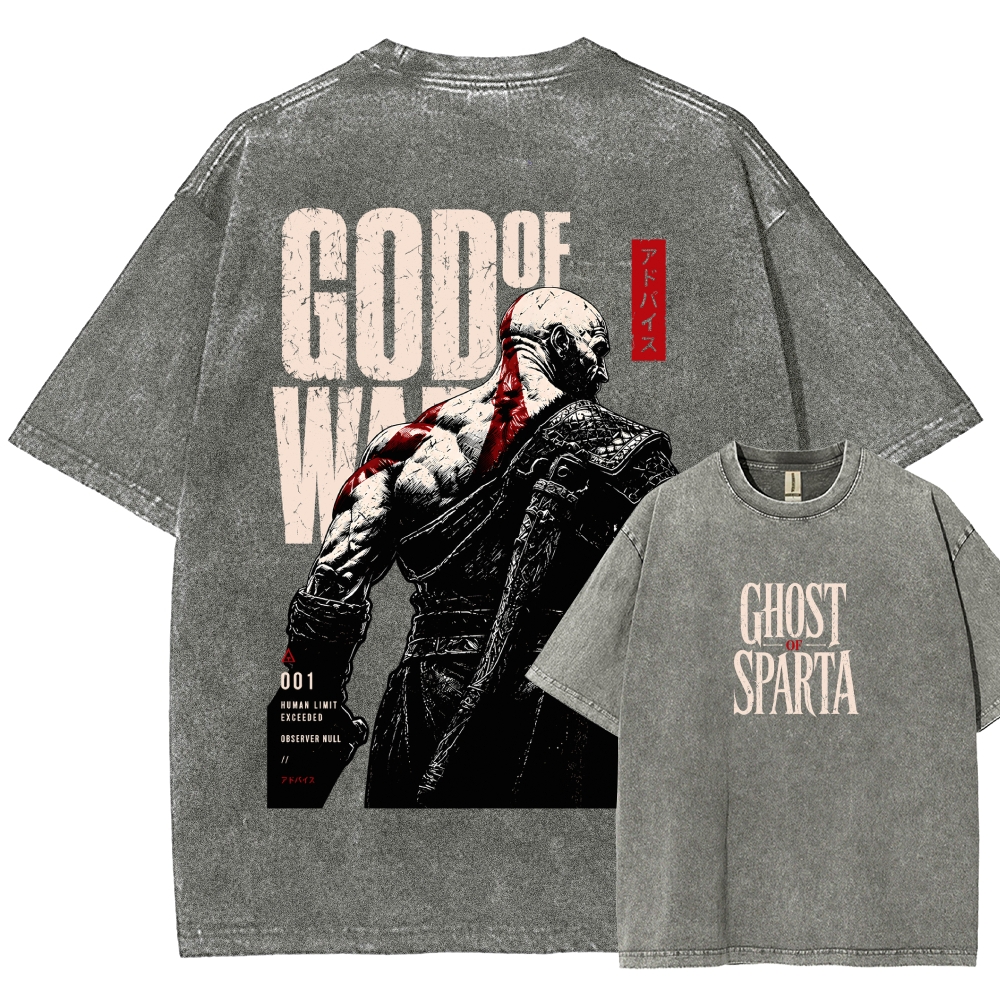 God of War Washed T-shirt 2607009784