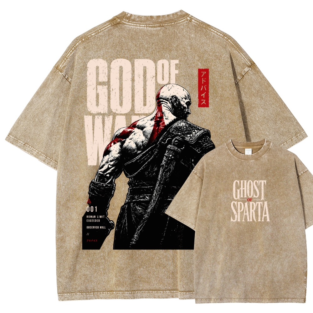 God of War Washed T-shirt 2607009784