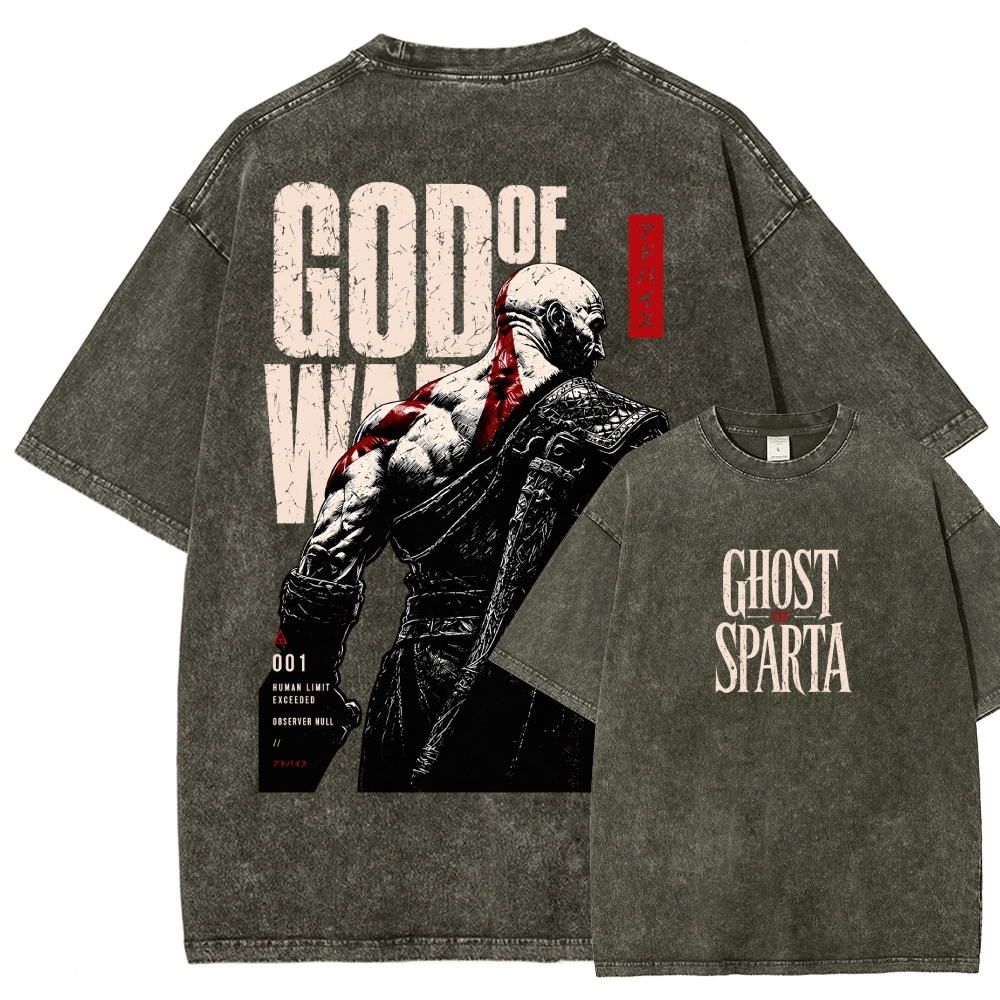 God of War Washed T-shirt 2607009784