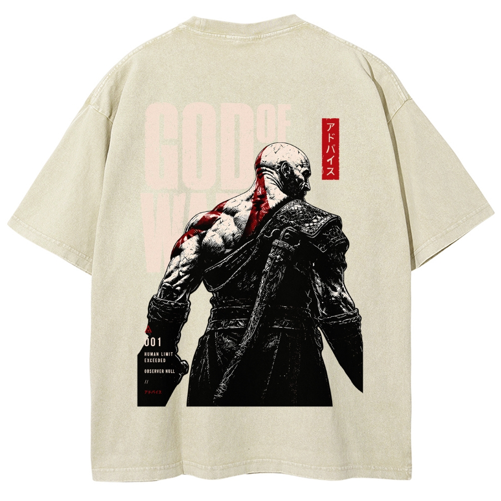 God of War Washed T-shirt 2607009784