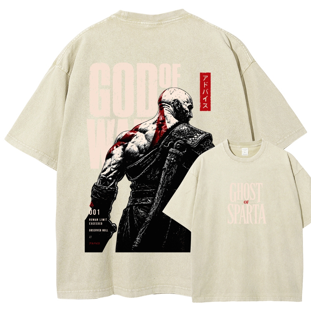 God of War Washed T-shirt 2607009784