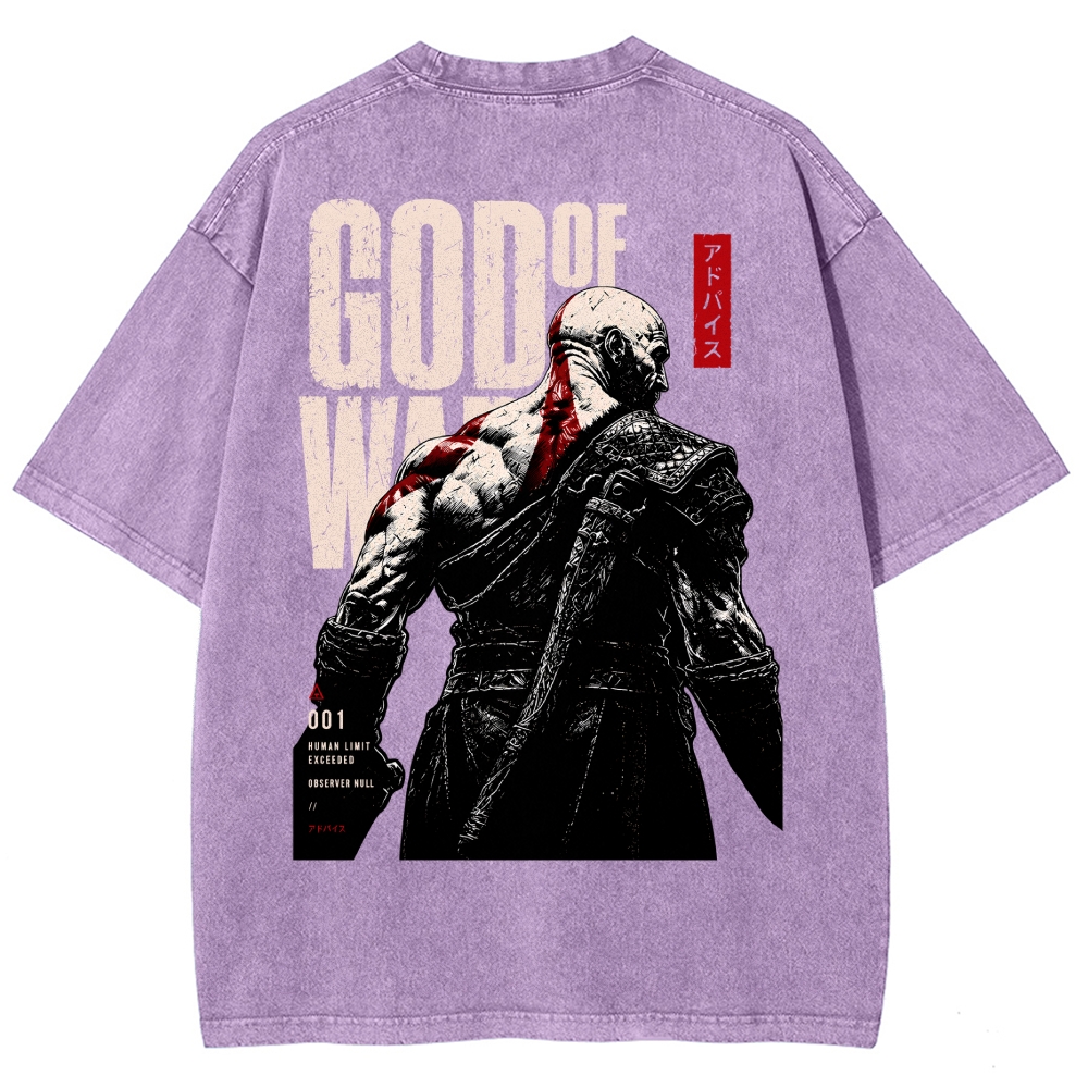 God of War Washed T-shirt 2607009784