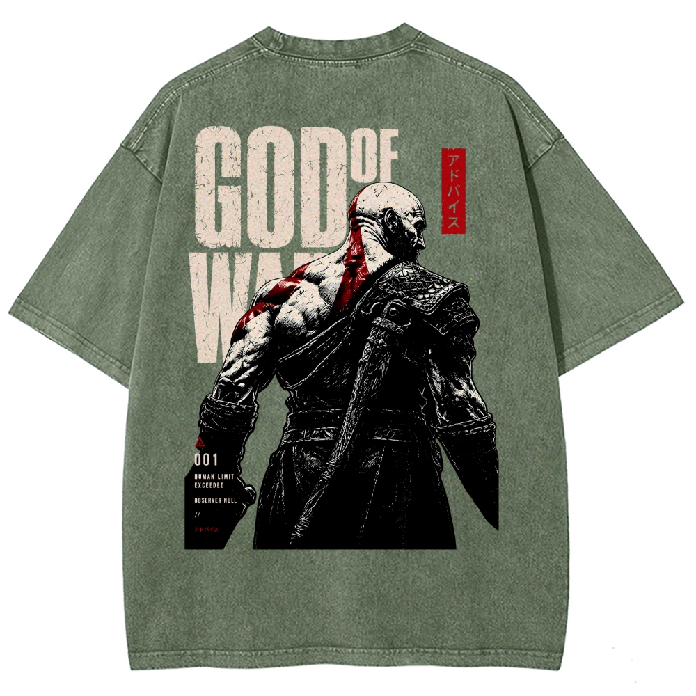 God of War Washed T-shirt 2607009784