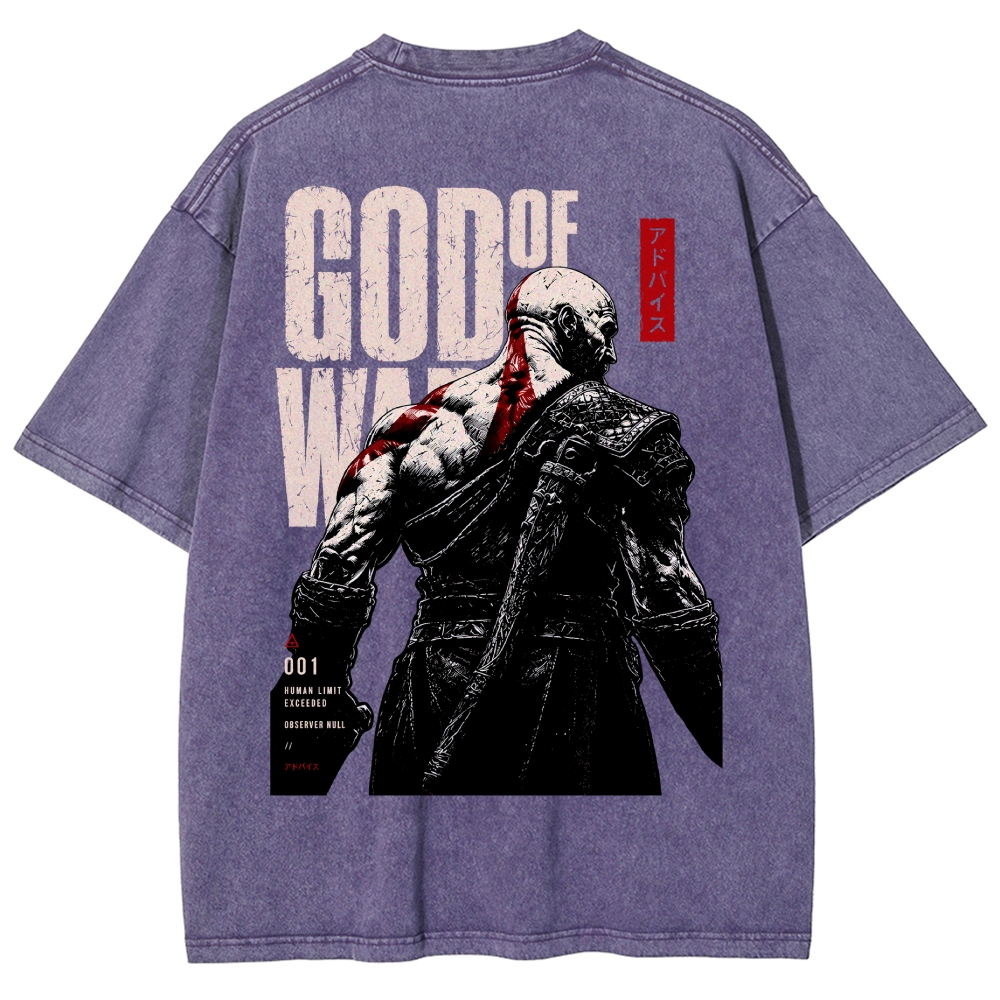 God of War Washed T-shirt 2607009784