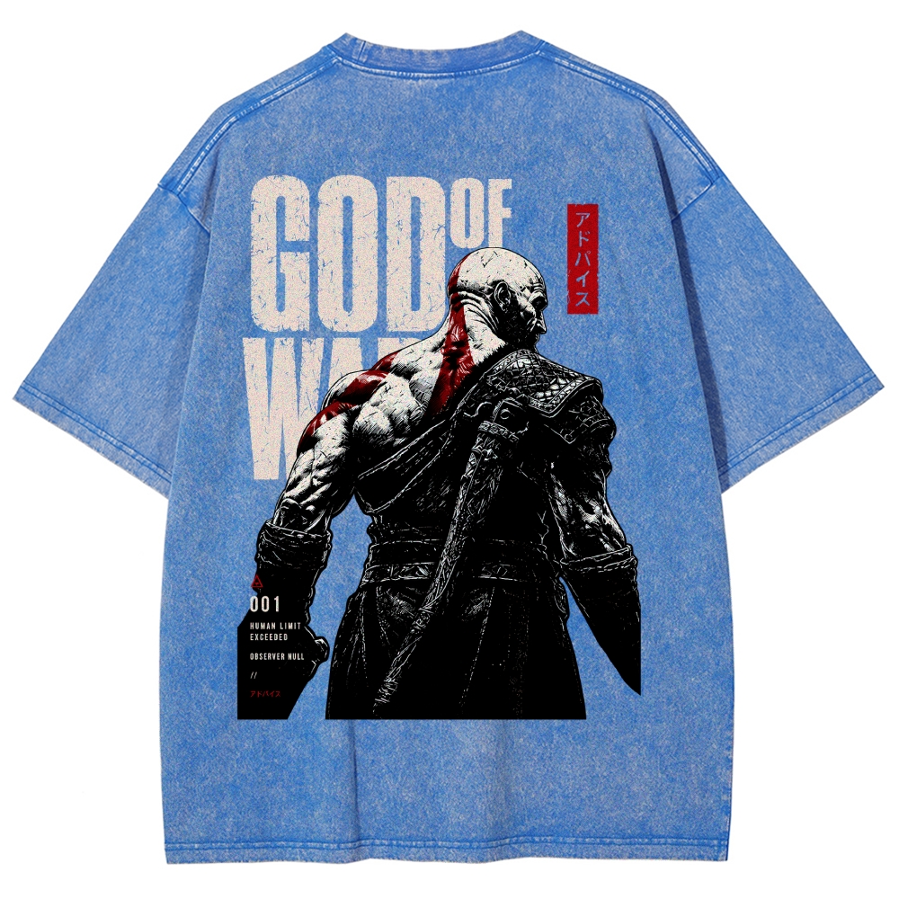 God of War Washed T-shirt 2607009784