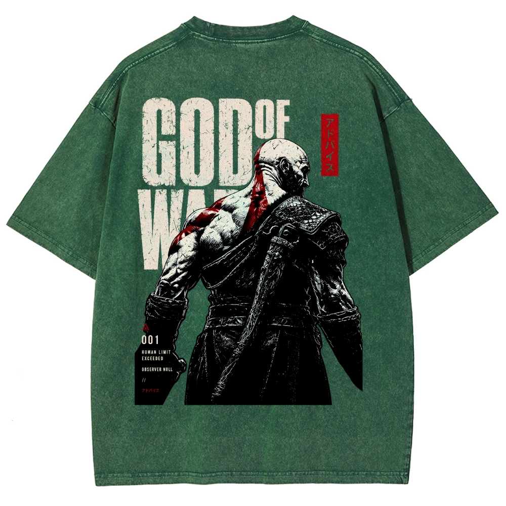 God of War Washed T-shirt 2607009784