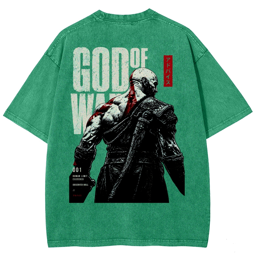 God of War Washed T-shirt 2607009784