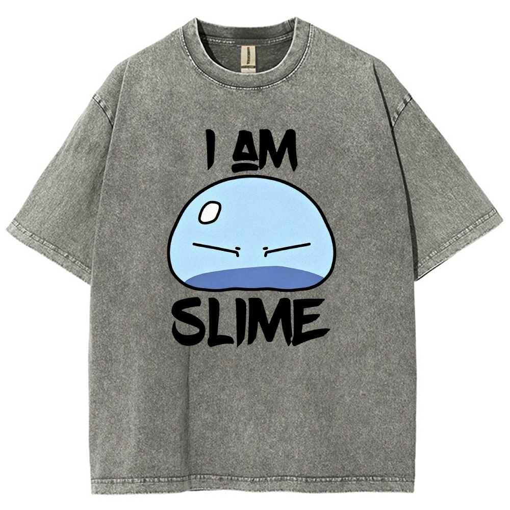 That Time I Got Reincarnated as a Slime Washed T-shirt 2607010718