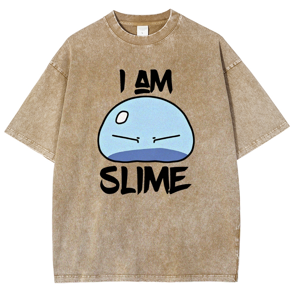 That Time I Got Reincarnated as a Slime Washed T-shirt 2607010718