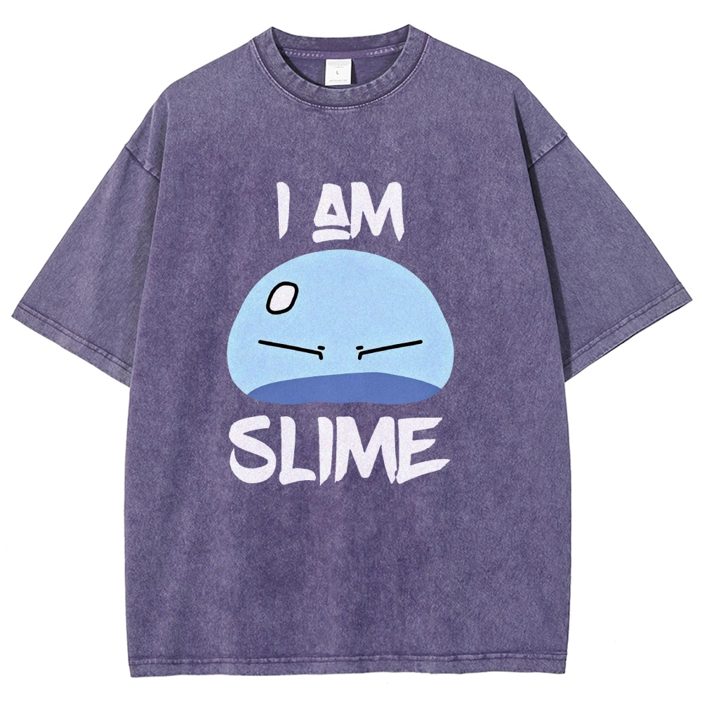 That Time I Got Reincarnated as a Slime Washed T-shirt 2607010718
