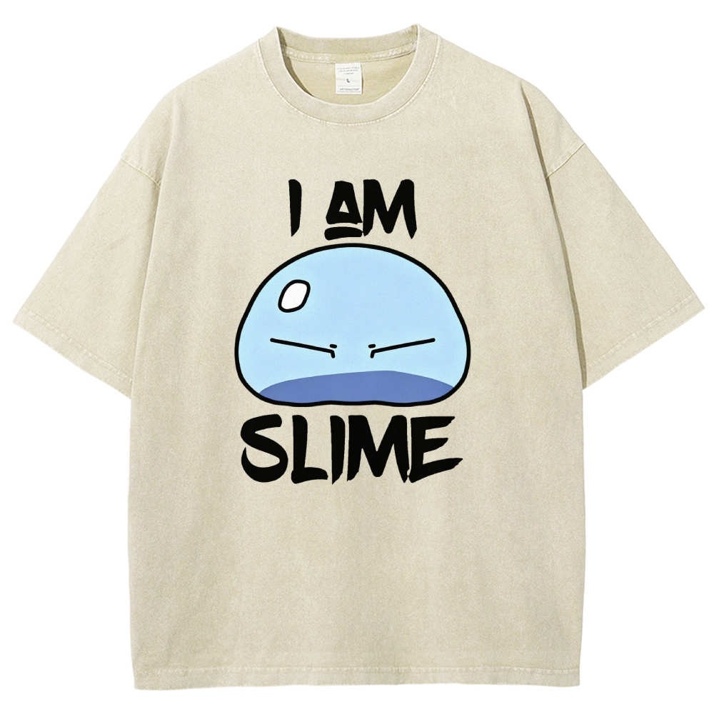 That Time I Got Reincarnated as a Slime Washed T-shirt 2607010718