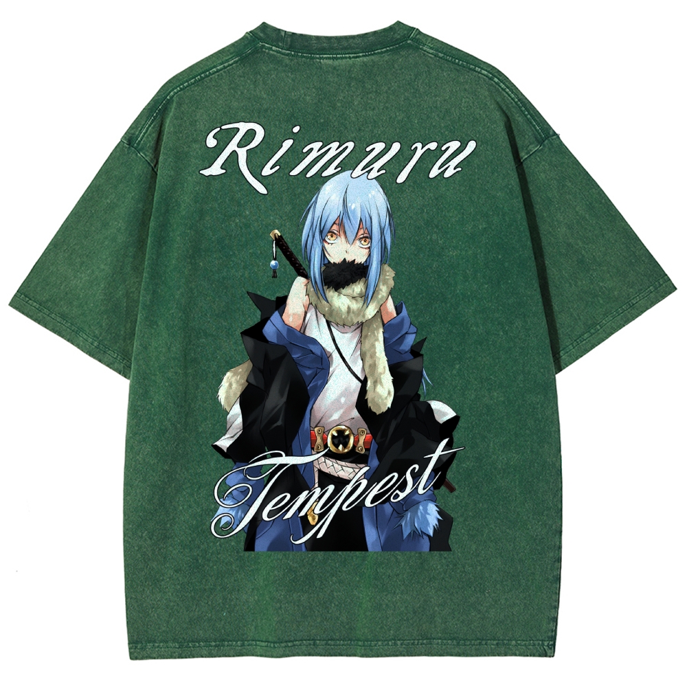 That Time I Got Reincarnated as a Slime Washed T-shirt 2607010718